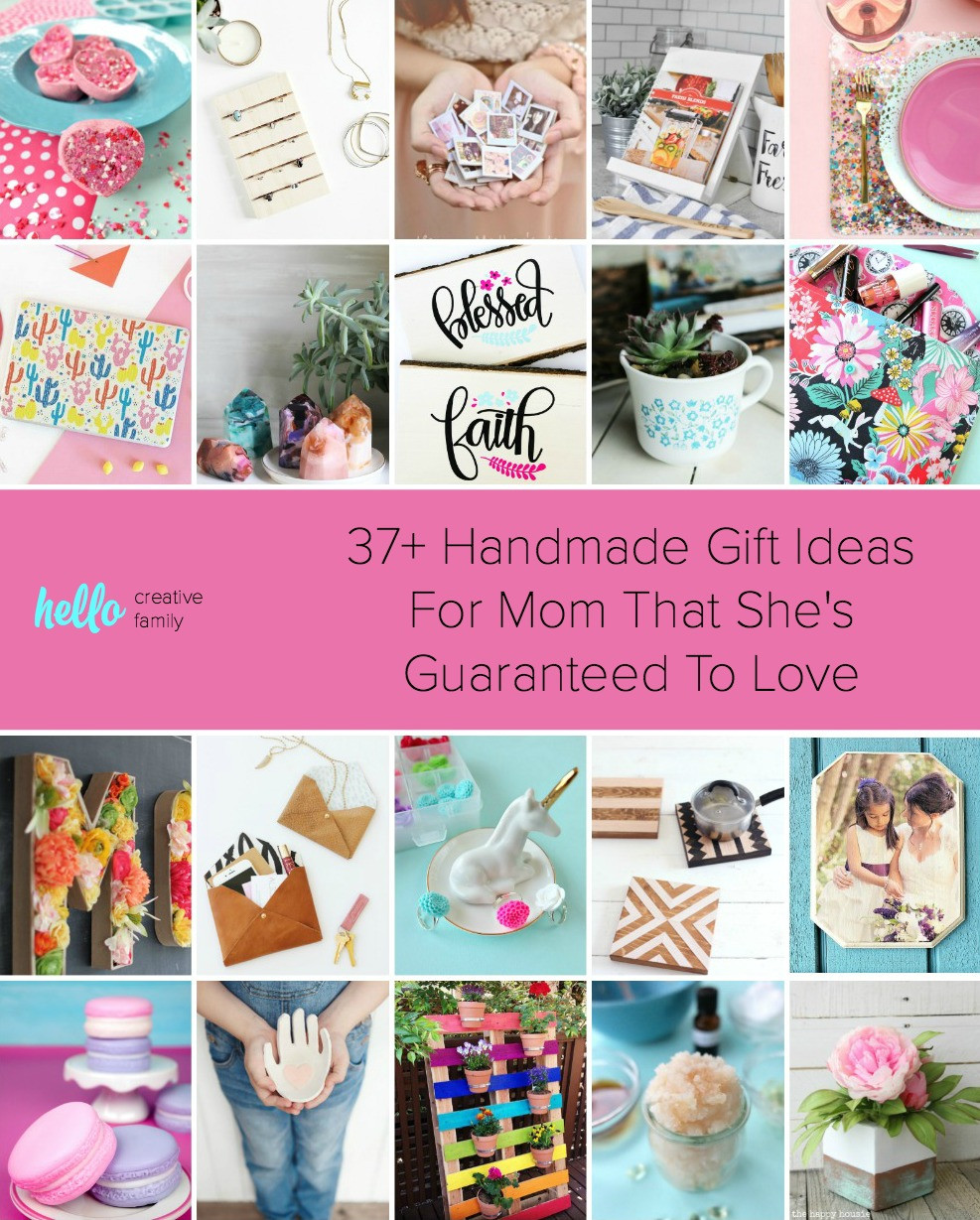 DIY Gifts For Mom Birthday
 37 Handmade Gift Ideas For Mom That She s Guaranteed To Love