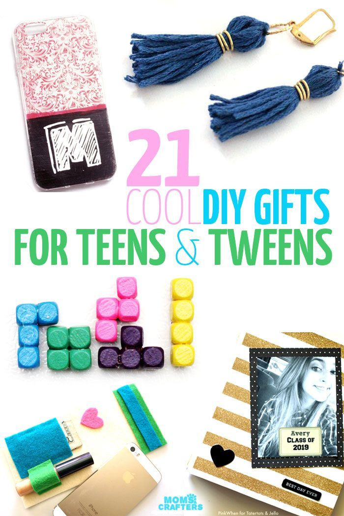 DIY Gifts For Tweens
 21 DIY Gifts for Teens and Tweens