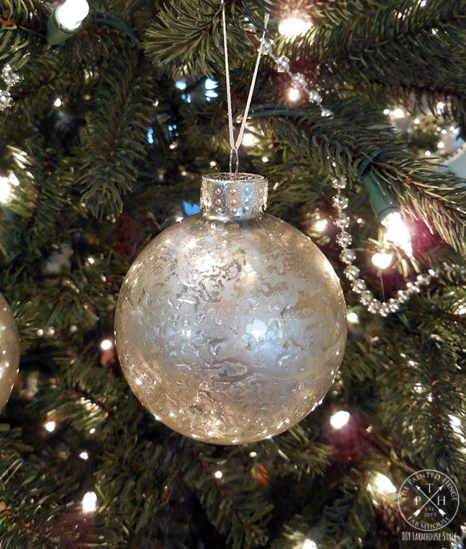 DIY Glass Christmas Ornaments
 DIY Mercury Glass Christmas Ornaments