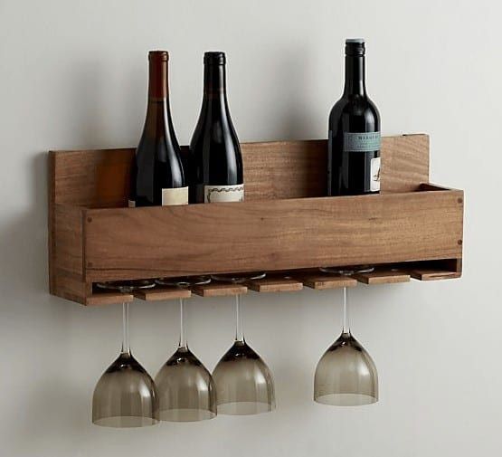 DIY Glass Rack
 31 Free DIY Wine Rack Ideas and Plans You Can Make