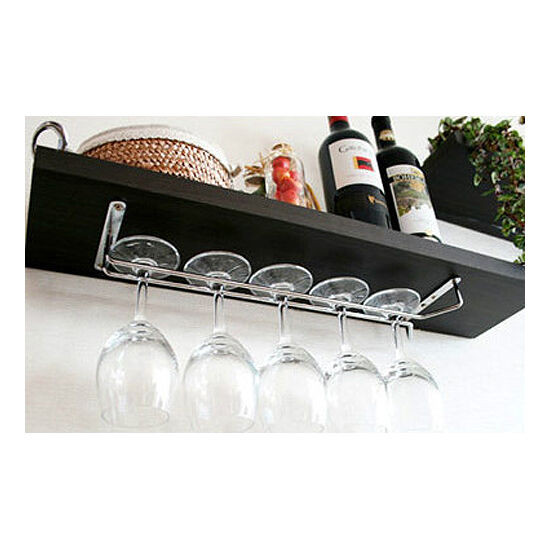 DIY Glass Rack
 DIY Wine Glass Rack Kitchen Bar Dining Home Tool Shelf
