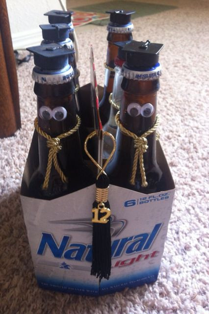 DIY Graduation Gifts For Him
 Graduation beers