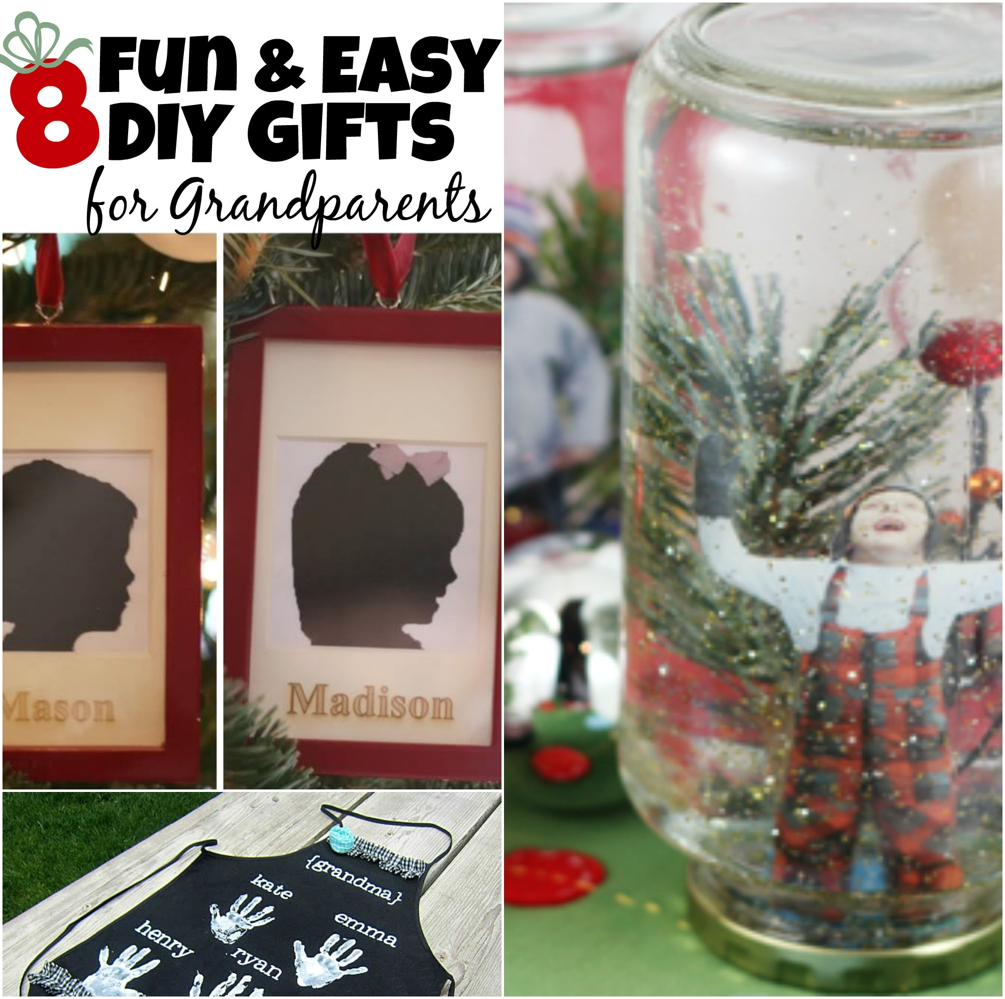 DIY Grandmother Gifts
 8 DIY Gifts for Grandparents The Realistic Mama