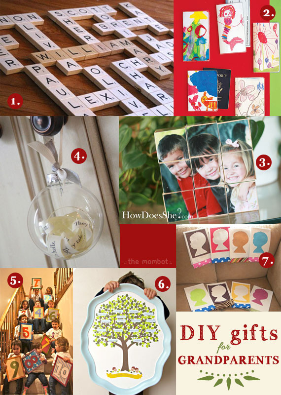 DIY Grandparent Gifts
 DIY ts for grandparents The Mombot