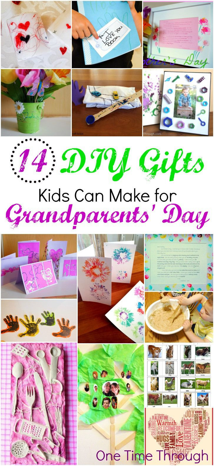 DIY Grandparents Day Gifts
 14 DIY Gifts for Grandparents Day