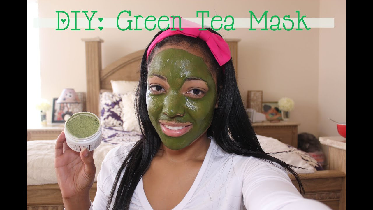 DIY Green Tea Mask
 DIY Green Tea Face Mask
