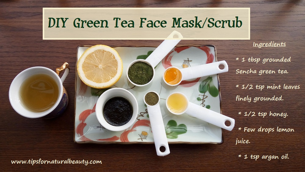 DIY Green Tea Mask
 Beauty Benefits of Green Tea for Your Skin DIY Recipes