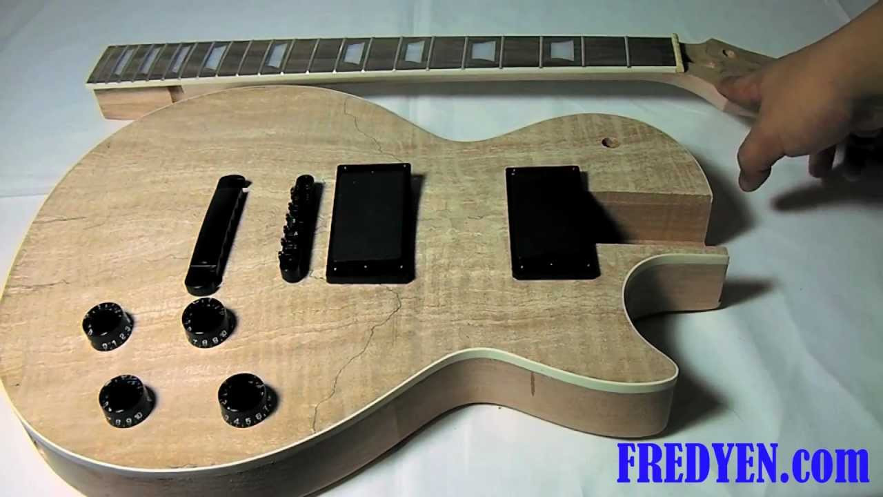 DIY Guitar Kit Amazon
 DIY Les Paul Guitar Kit Part 1 Overview