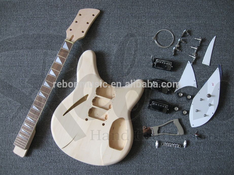 DIY Guitar Kits Suppliers
 Weifang Rebon 12 String Ricken Unfinished Diy Electric