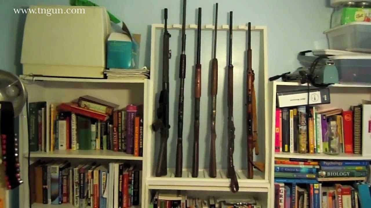 DIY Gun Racks
 DIY $20 Rifle Rack Dave s Homestead
