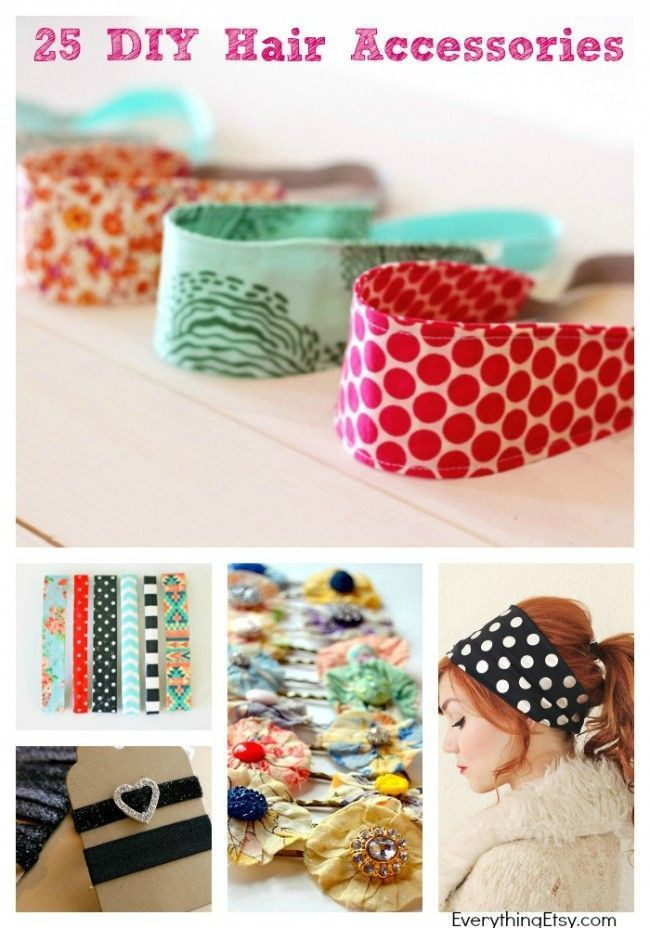 DIY Hair Accessories Ideas
 Top 25 ideas about Back to School on Pinterest