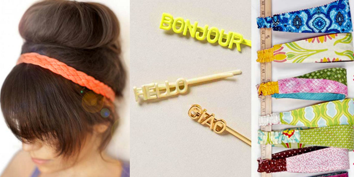 DIY Hair Accessories
 The 38 Most Creative DIY Hair Accessories We Could Find