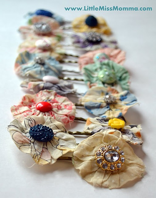 DIY Hair Barrettes
 25 DIY Hair Accessories to Make Now EverythingEtsy