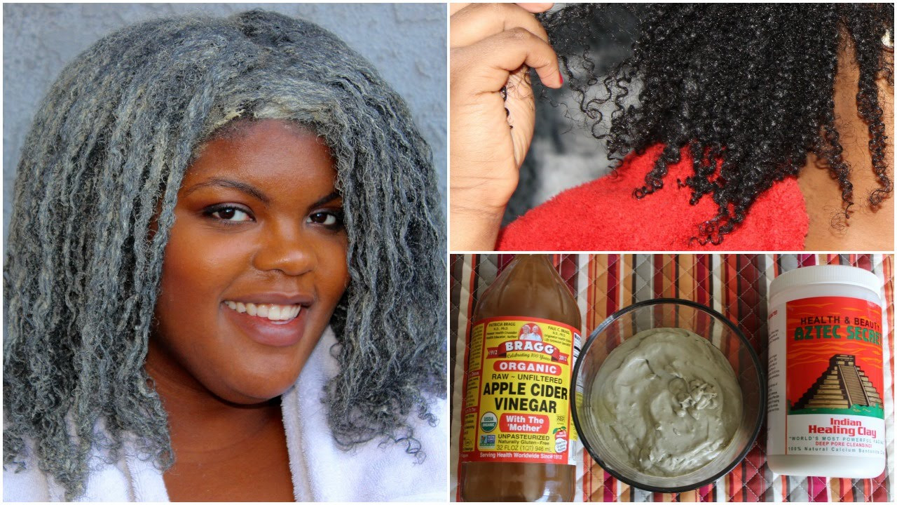 DIY Hair Clay
 Bentonite Clay Mask for Natrual Hair DIY Recipe Demo