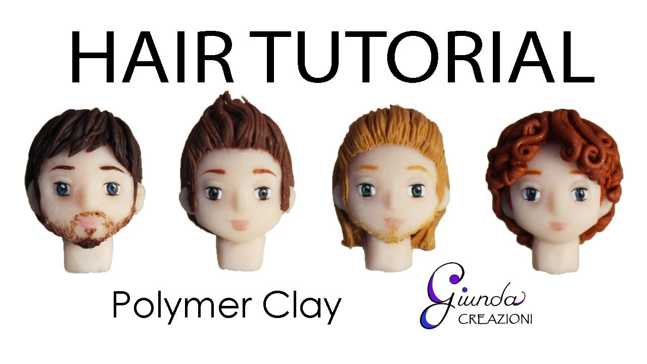 DIY Hair Clay
 [ENG] DIY Male hair with polymer clay Fimo Tutorial