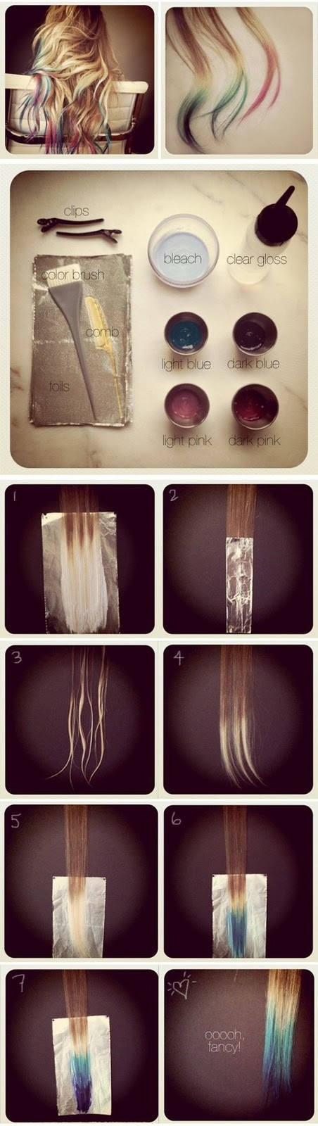 DIY Hair Dye Tips
 DIY Colored Hair Tips s and for