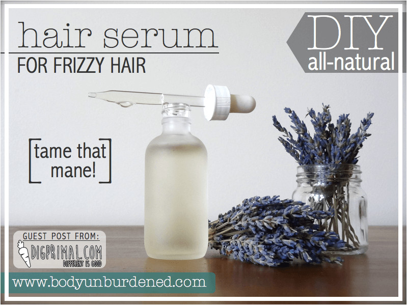 DIY Hair Growth Serum
 DIY All Natural Hair Serum For Frizzy Hair Body Unburdened