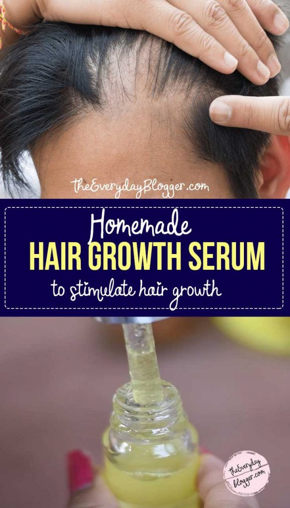 DIY Hair Growth Serum
 Homemade DIY Hair Growth Serum To Stimulate Hair & Stop