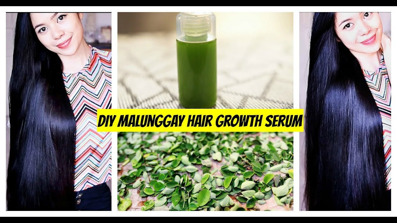 DIY Hair Growth Serum
 DIY Malung Moringa Hair Growth Serum Grow Hair faster