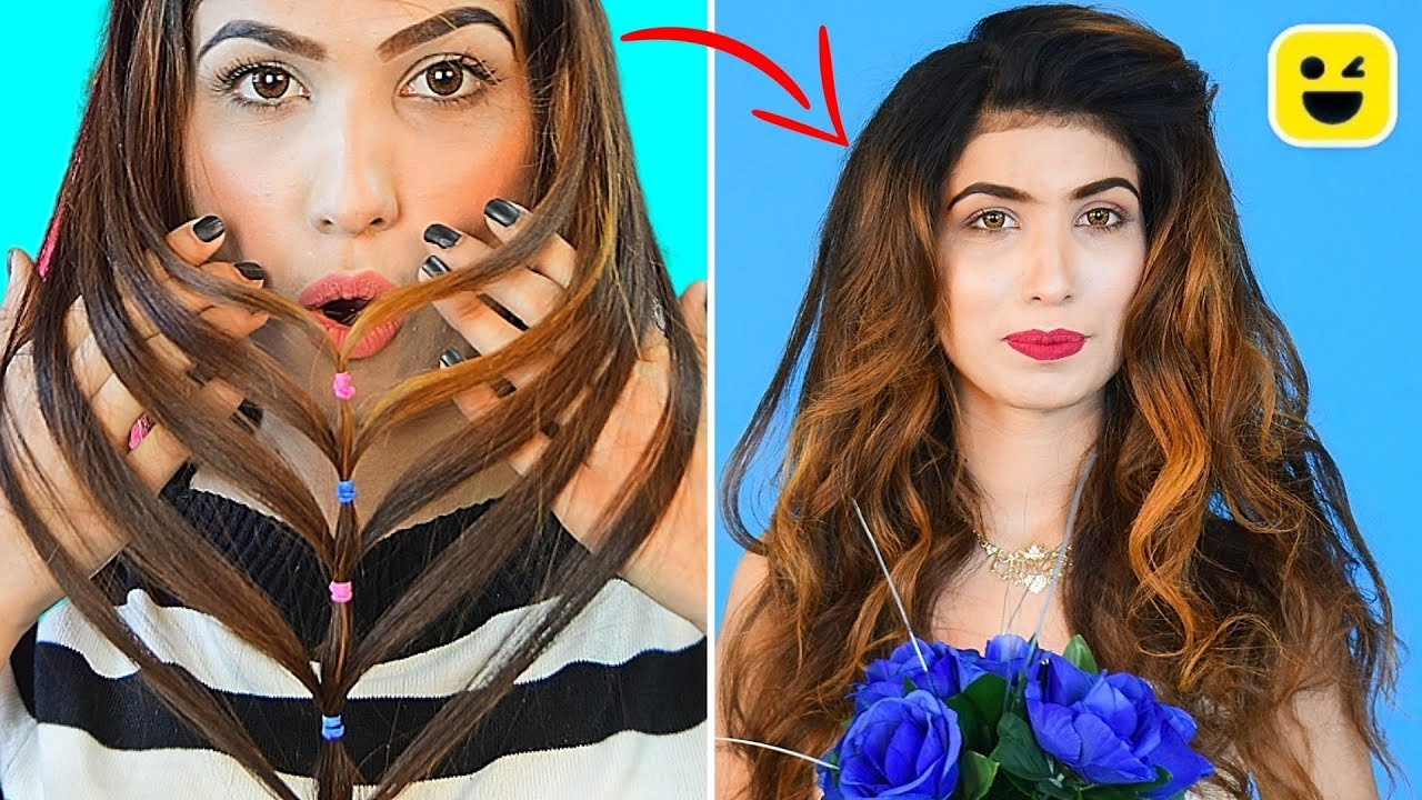 DIY Hair Hacks
 Last Minute Hairstyles & Beauty Hacks To Look Perfect