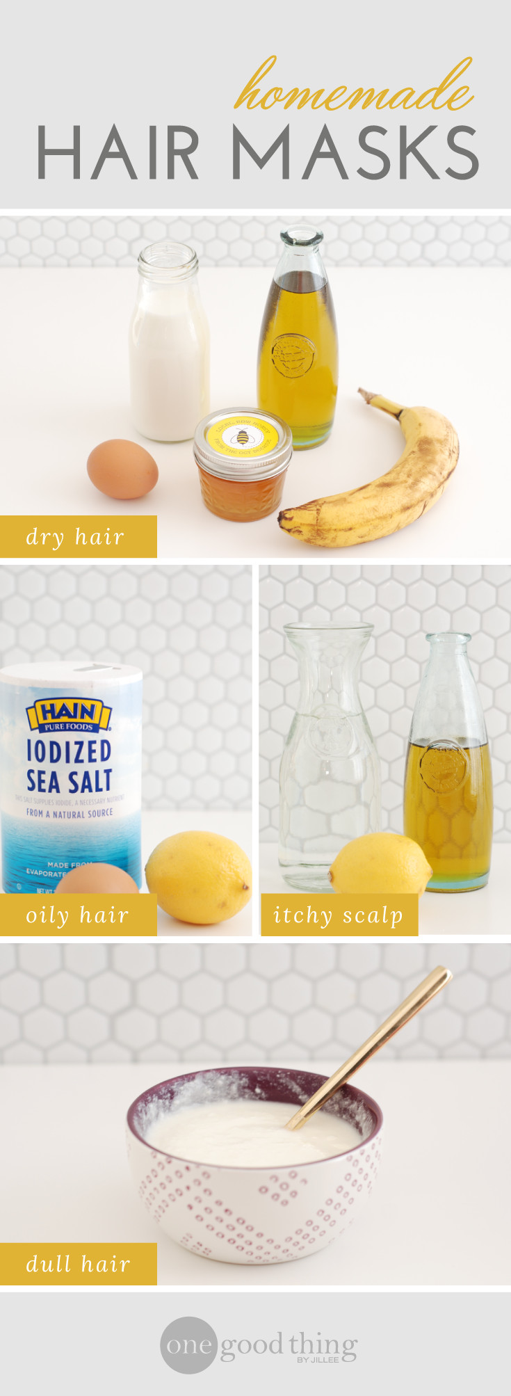 DIY Hair Mask
 Homemade Hair Masks For Every Type Hair