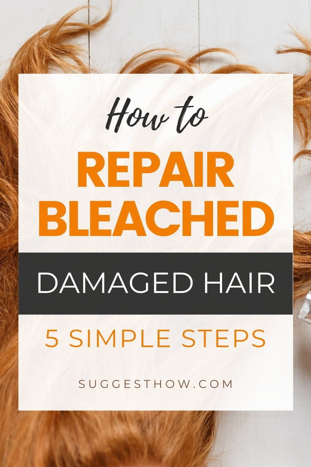 DIY Hair Mask For Bleached Hair
 How to Repair Bleached Damaged Hair DIY