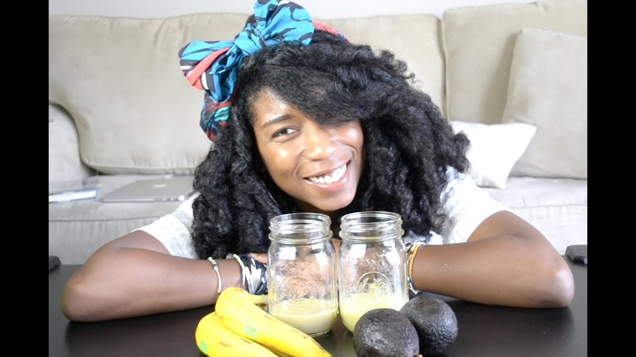 DIY Hair Mask For Dry Curly Hair
 How To DIY Avocado Banana Hair Mask Solution For Dry