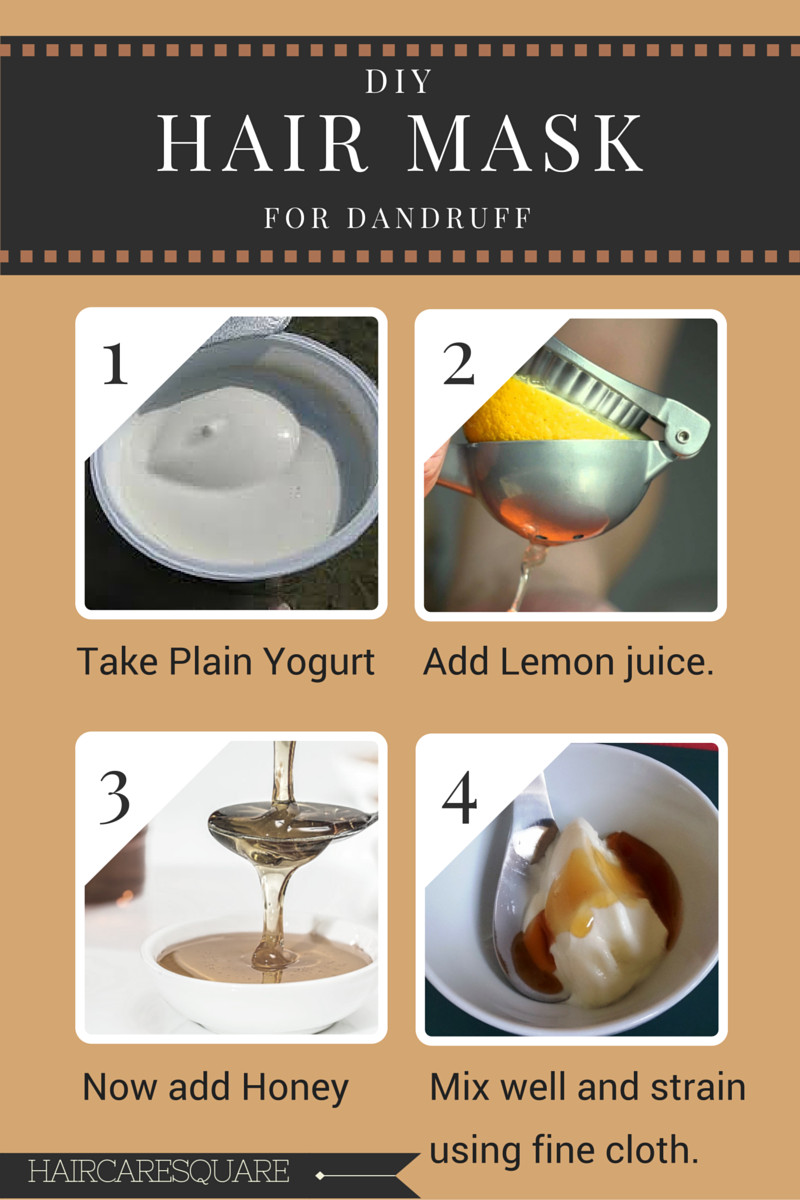 DIY Hair Mask For Dry Scalp
 HAIR MASK FOR DANDRUFF