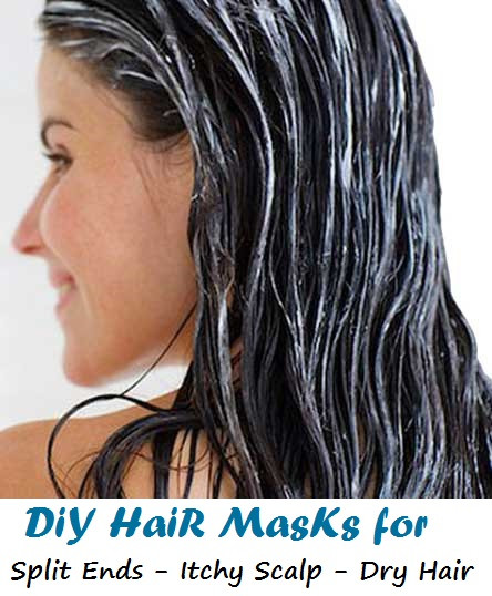 DIY Hair Mask For Dry Scalp
 BEAUTY ENHANCERS DIY Hair Masks for Itchy Scalp Split