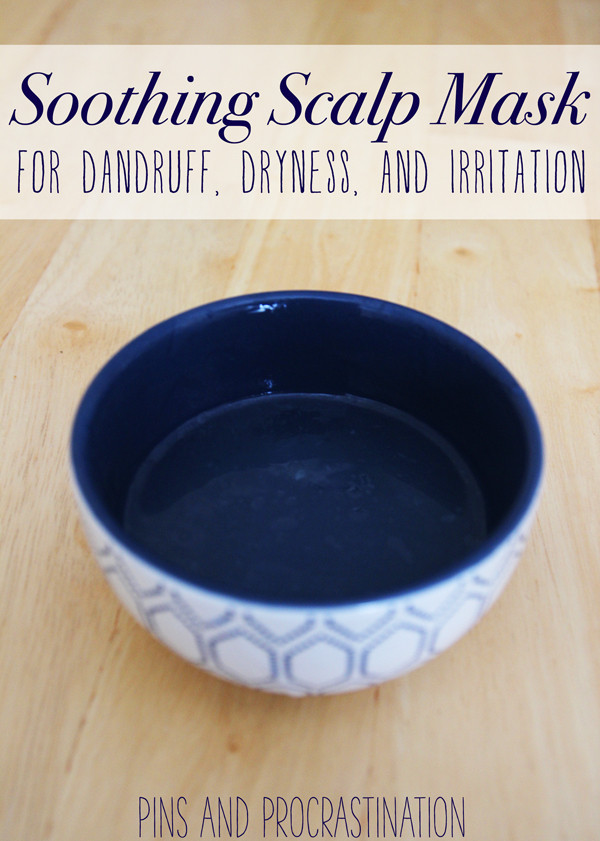 DIY Hair Mask For Dry Scalp
 Homemade Soothing Scalp Mask For Dandruff Dryness and