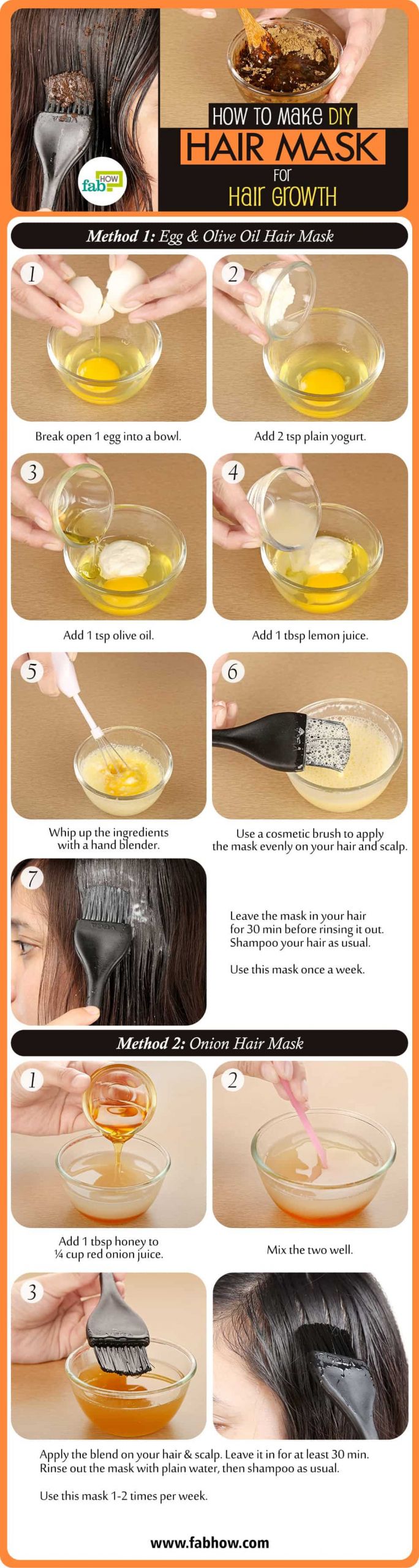 DIY Hair Mask
 5 DIY Homemade Hair Masks for Maximum Hair Growth