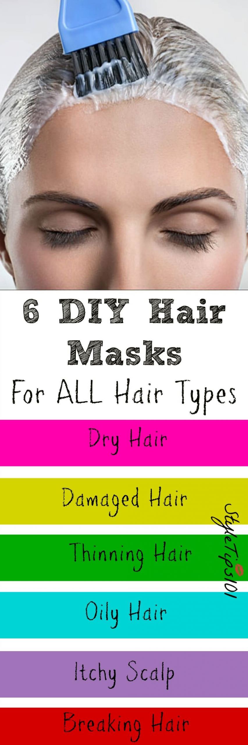 DIY Hair Masque
 6 DIY Hair Masks For All Hair Types