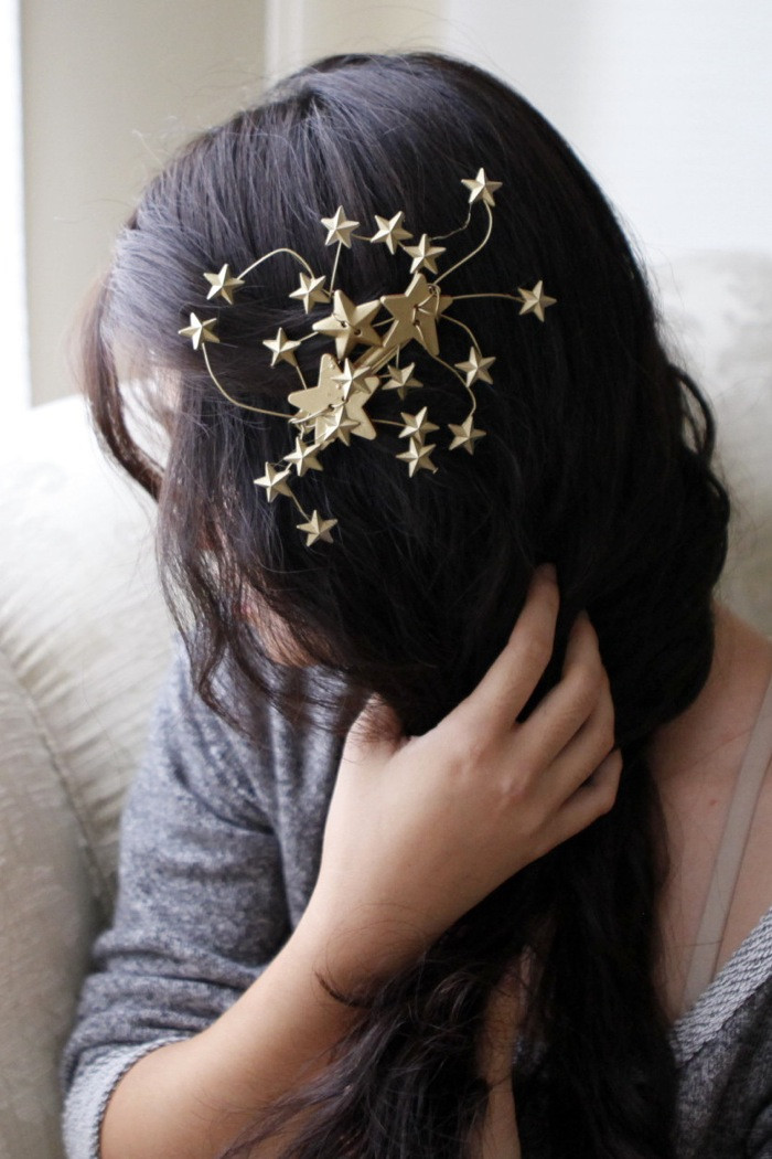 DIY Hair Pins
 hello whimsy DIY Rodarte Star Hair Pins Tutorial