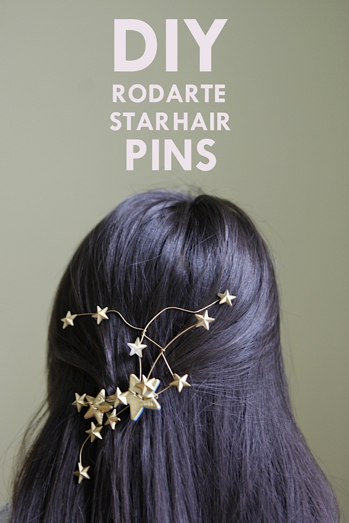 DIY Hair Pins
 hello whimsy DIY Rodarte Star Hair Pins Tutorial