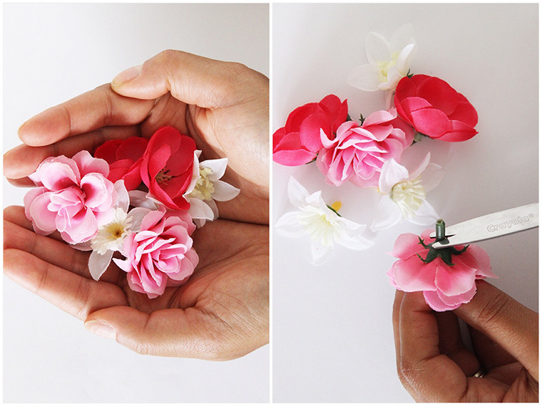 DIY Hair Pins
 DIY Flower Hair Pins the way to my Hart