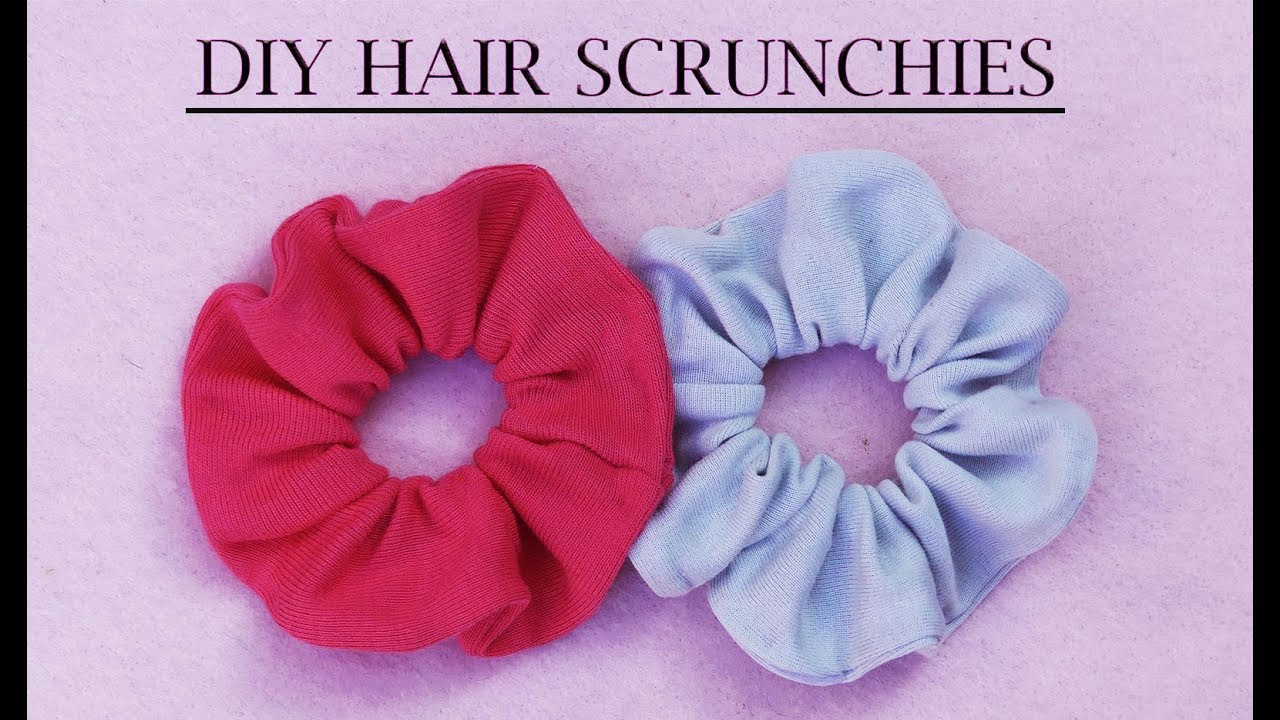 DIY Hair Scrunchie
 DIY How To Make NO SEW Hair Scrunchies I DIY DECEMBER EP