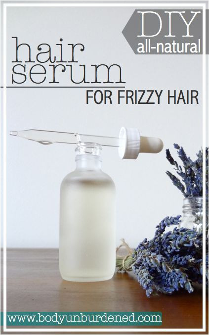 DIY Hair Serum
 DIY All Natural Hair Serum For Frizzy Hair
