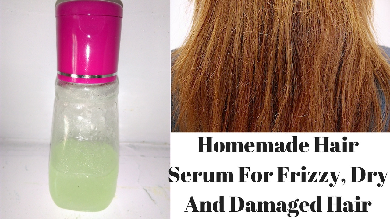 DIY Hair Serum
 Homemade Hair Serum For Soft Shiny & Smooth Hair In Just