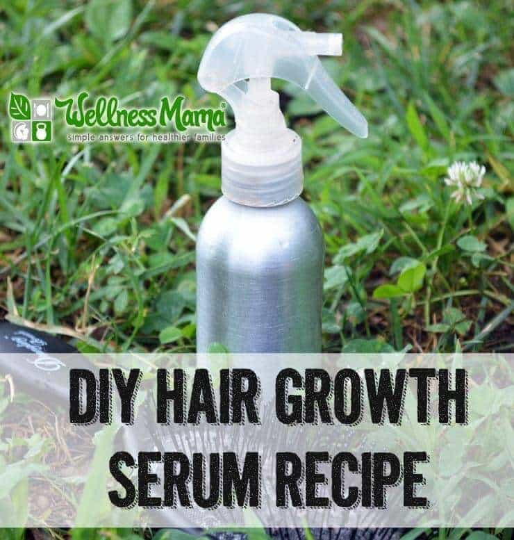 DIY Hair Serum
 Natural Hair Growth Serum Recipe