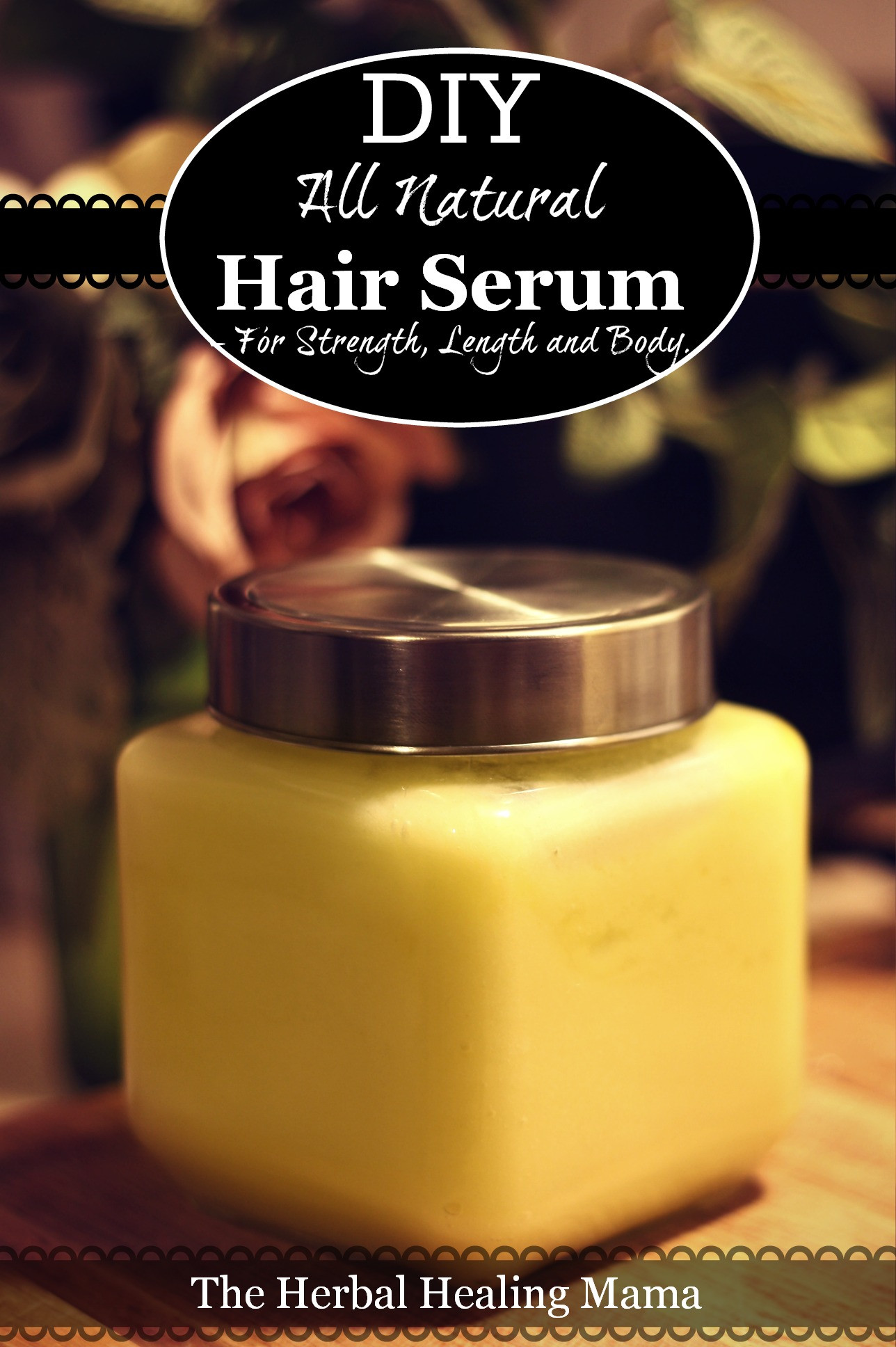 DIY Hair Serum
 Homemade Scalp Moisturizer For Natural Hair Beste