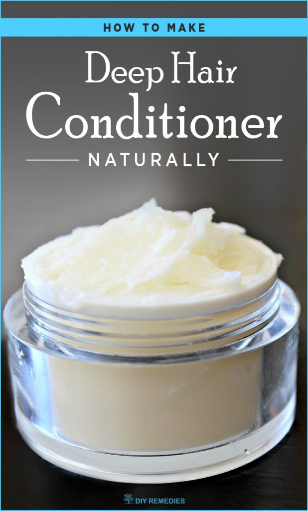 DIY Hair Softener
 How to make Deep Hair Conditioner Naturally