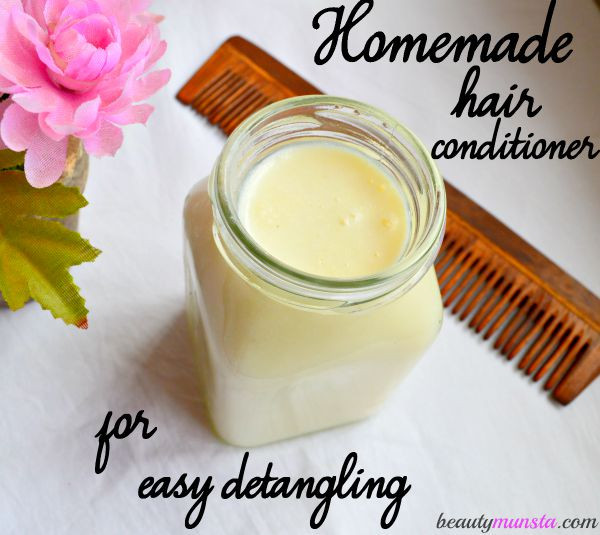 DIY Hair Softener
 Detangle Easier with this DIY Shea Butter Hair Conditioner