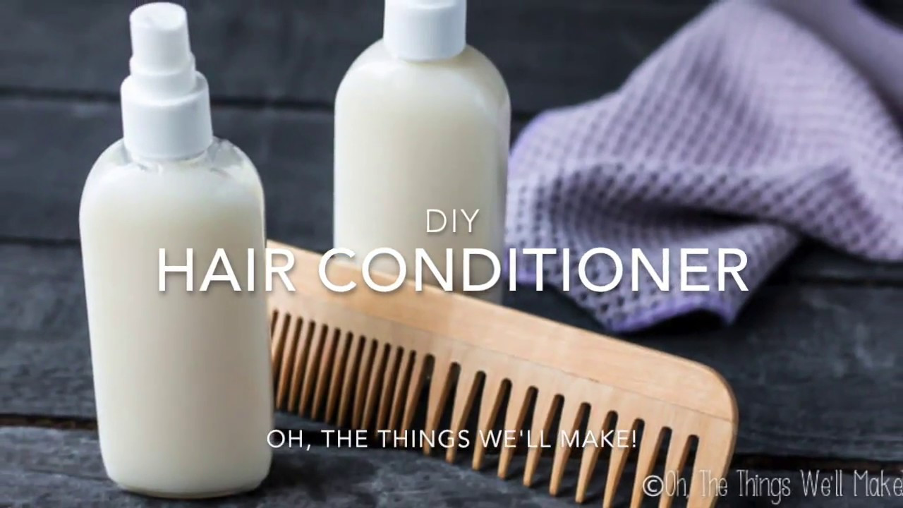 DIY Hair Softener
 Easy DIY Hair Conditioner
