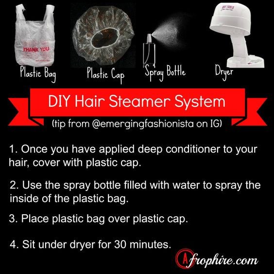 DIY Hair Steamer
 Hair Steamers for Natural Hair The Secret Is Out