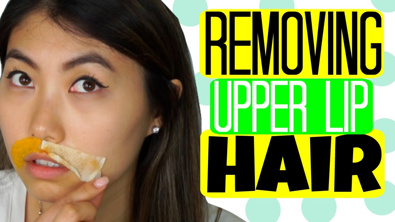 DIY Hair Stripping
 DIY REMOVING UPPER LIP HAIR