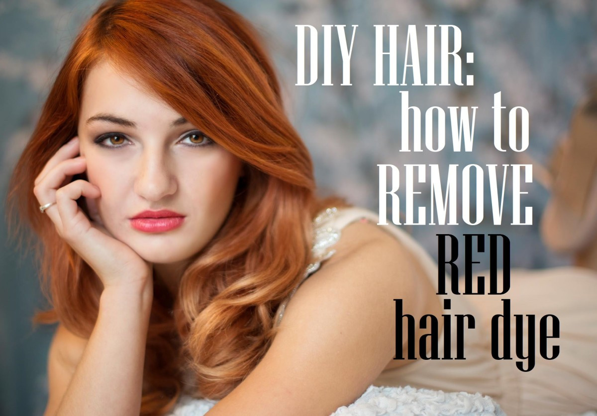 DIY Hair Stripping
 DIY Hair How to Remove Red Hair Dye