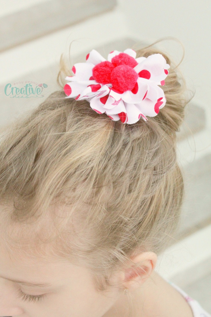 DIY Hair Ties
 DIY Hair Ties Flower Hair Accessories Gift Idea For Girls