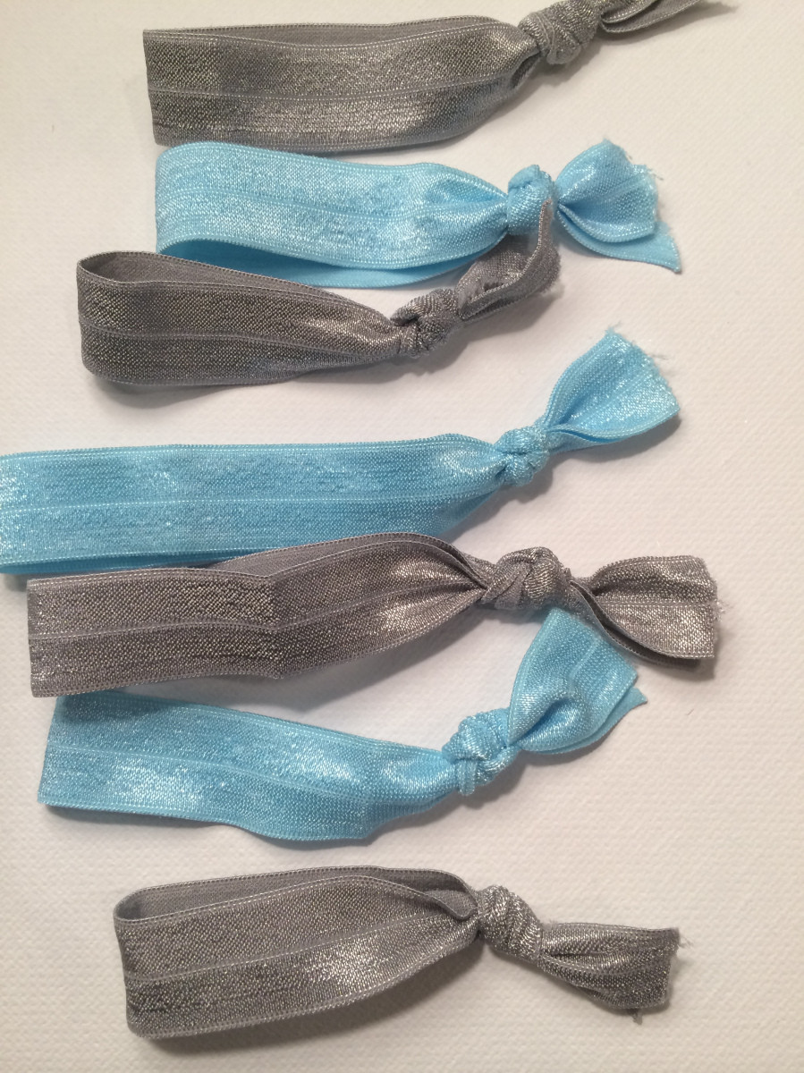 DIY Hair Ties
 diy fold over elastic hair ties – from campus with love