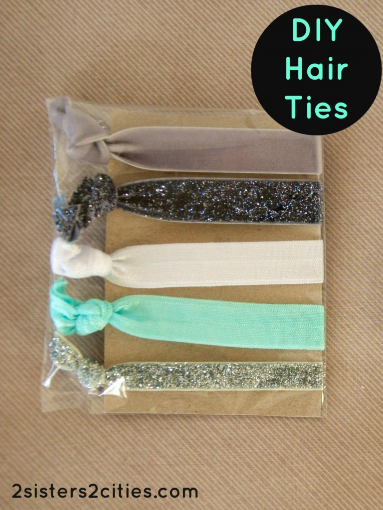 DIY Hair Ties
 DIY Hair Ties and a Giveaway