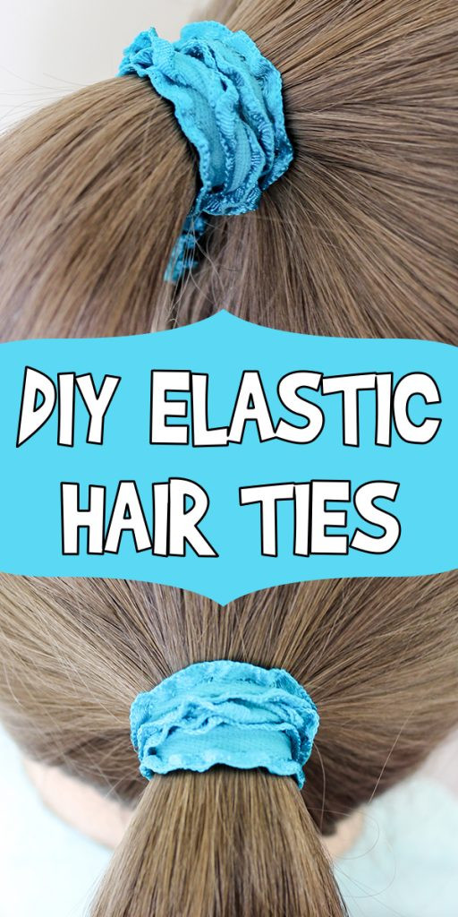 DIY Hair Ties
 DIY Elastic Hair Ties